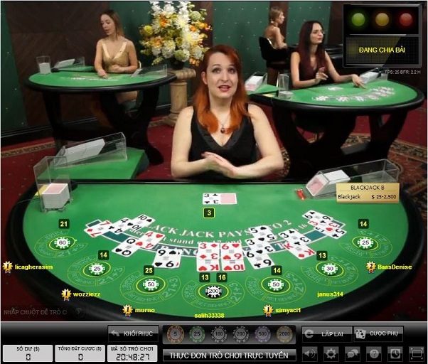 Blackjack game choi tro choi HappyLuke casino online danh bai truc tuyen play cards