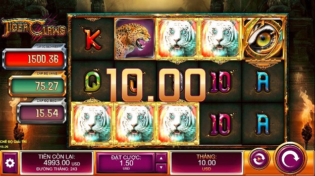 Tiger Claws Slot – kéo slot ăn tiền tại Happyluke